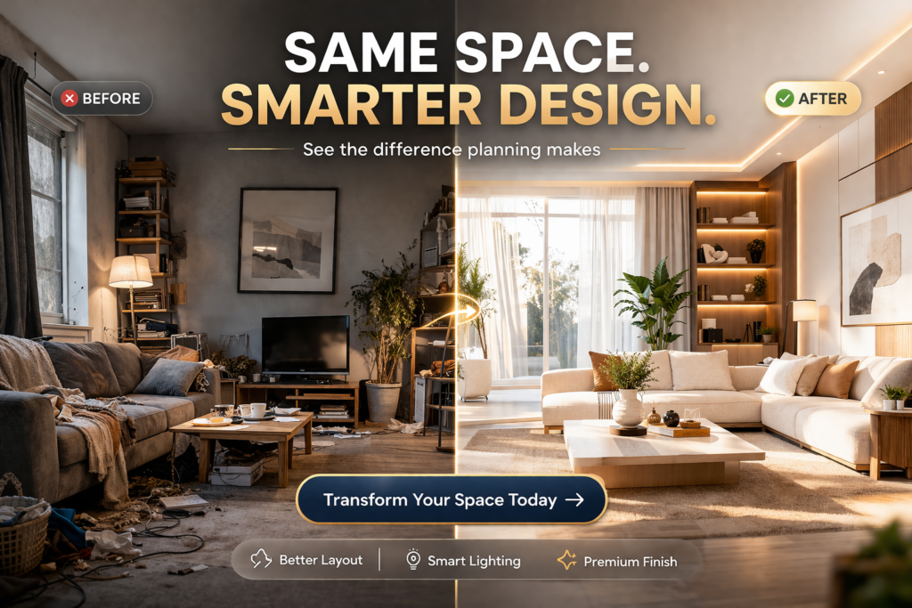 compare design by interior designers in gurgaon